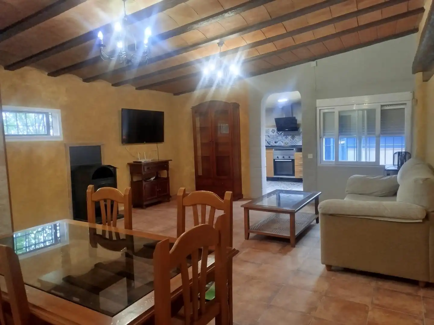 Living room of Houses for sale in Moclinejo