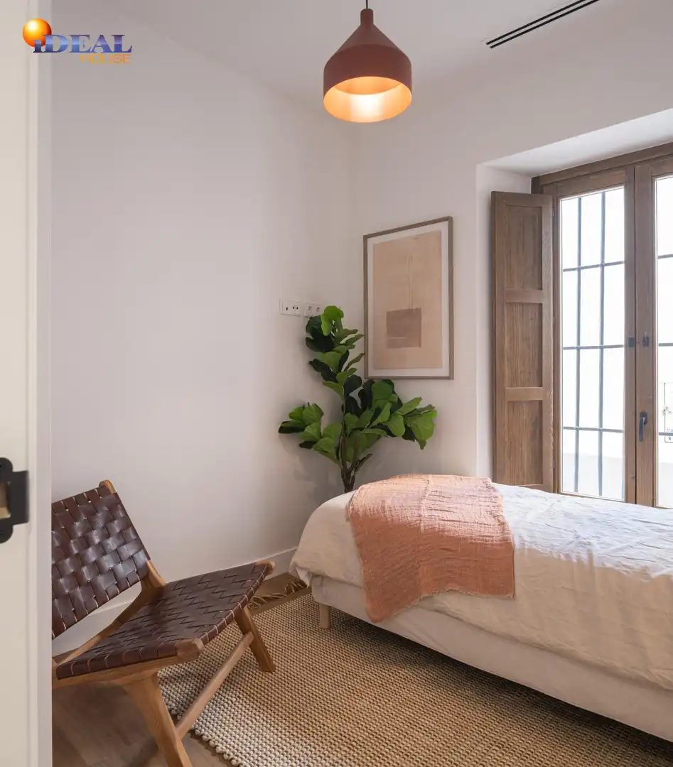 Bedroom of Flat for sale in Granada  with Air Conditioner