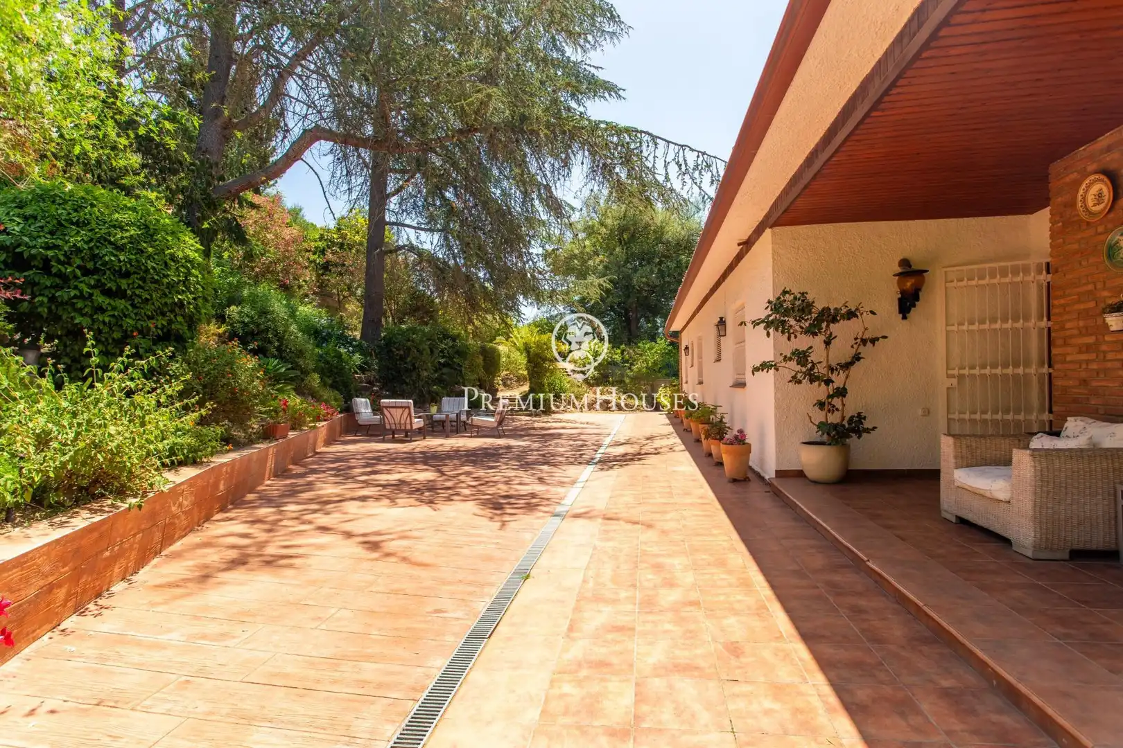 Vista exterior de Casa o chalet en venta en Vallromanes con Calefacción, Jardín privado y Terraza