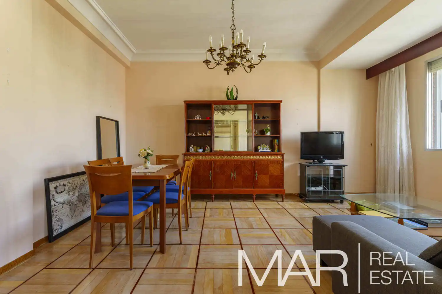 Sala de estar de Piso en venta en Madrid con Aire acondicionado, Calefacción y Parquet