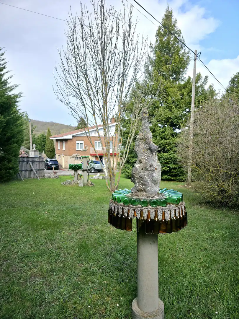 Jardí de Casa o xalet en venda en Pomar de Valdivia amb Calefacció, Jardí privat i Terrassa