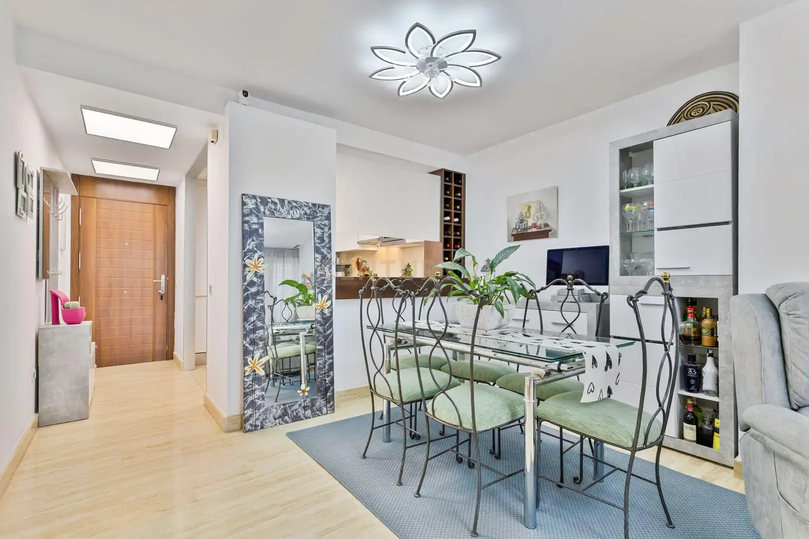 Comedor de Apartamento en venta en Mijas con Aire acondicionado, Jardín privado y Trastero