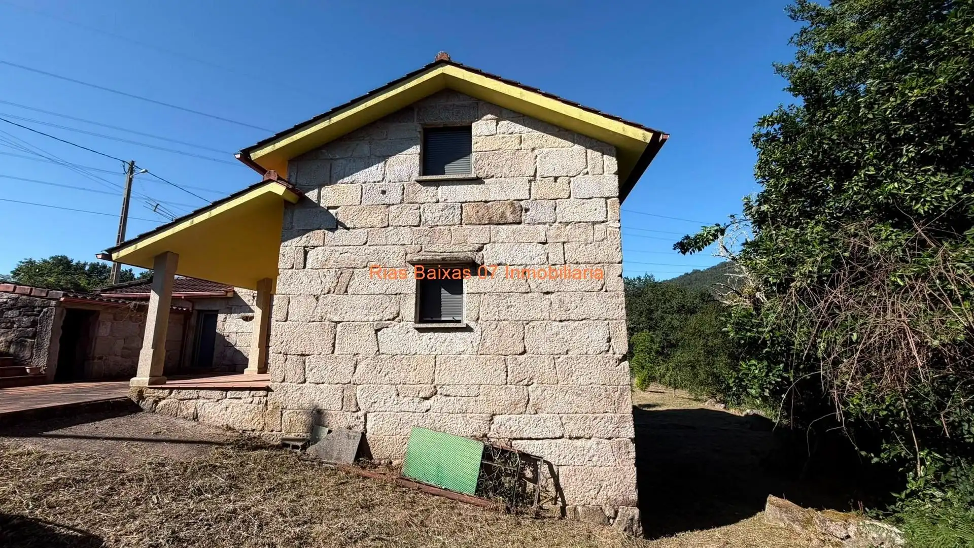 Vista exterior de Casa o chalet en venta en Covelo con Calefacción, Jardín privado y Terraza