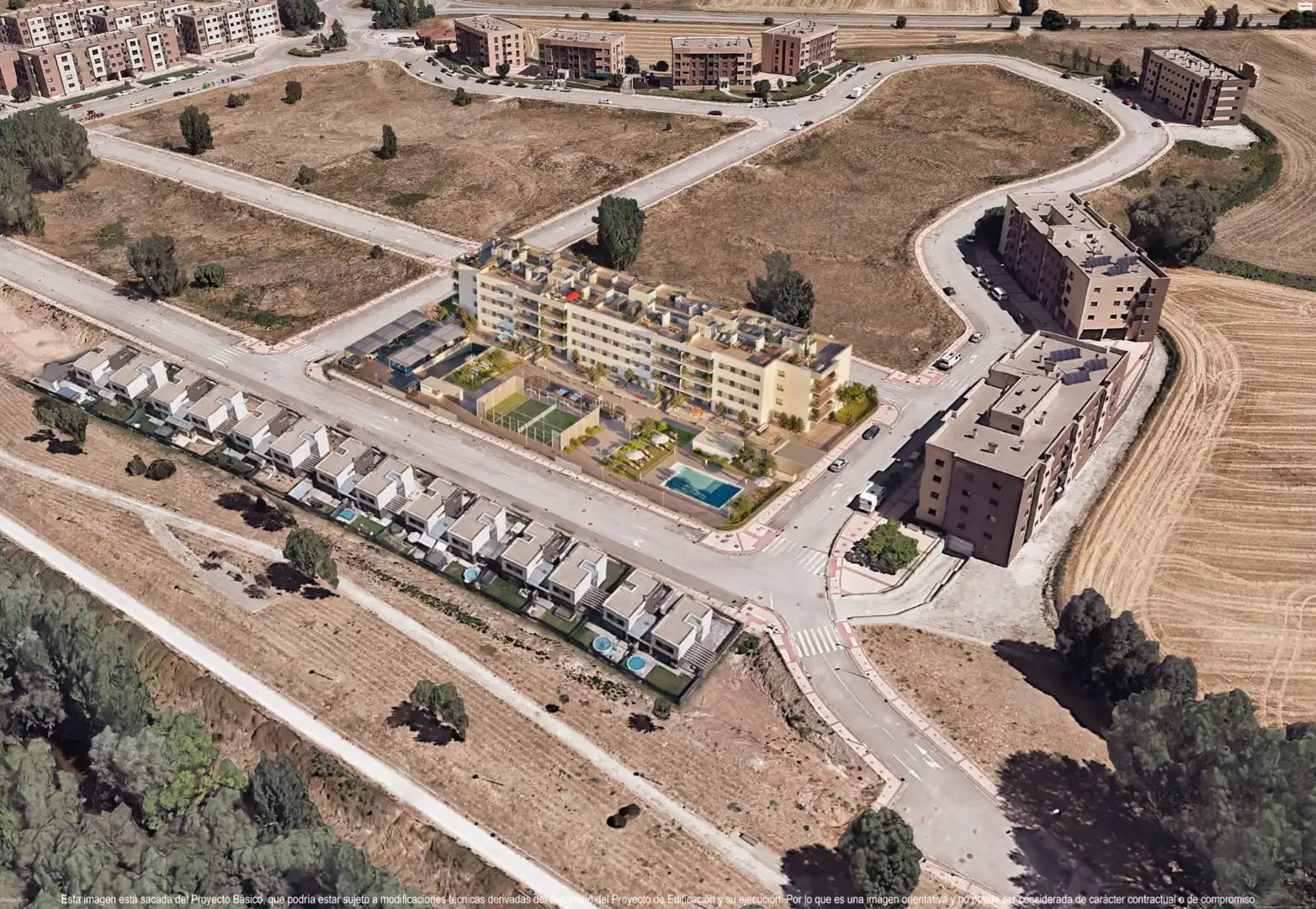 Pis d'obra nova amb piscina en venda a Barriada Yagüe, imagen 9
