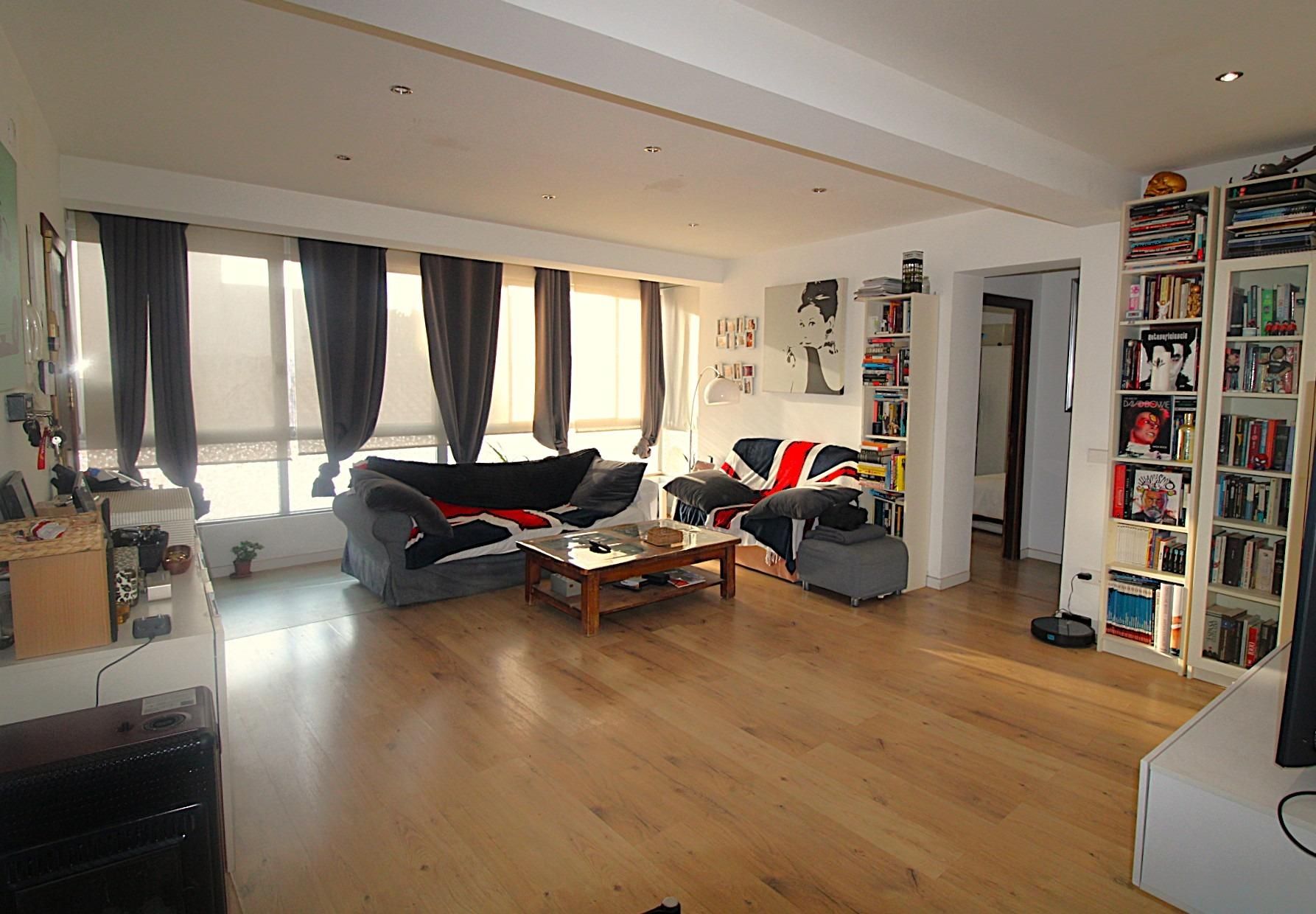 Sala de estar de Piso en venta en  Palma de Mallorca con Aire acondicionado, Parquet y Amueblado