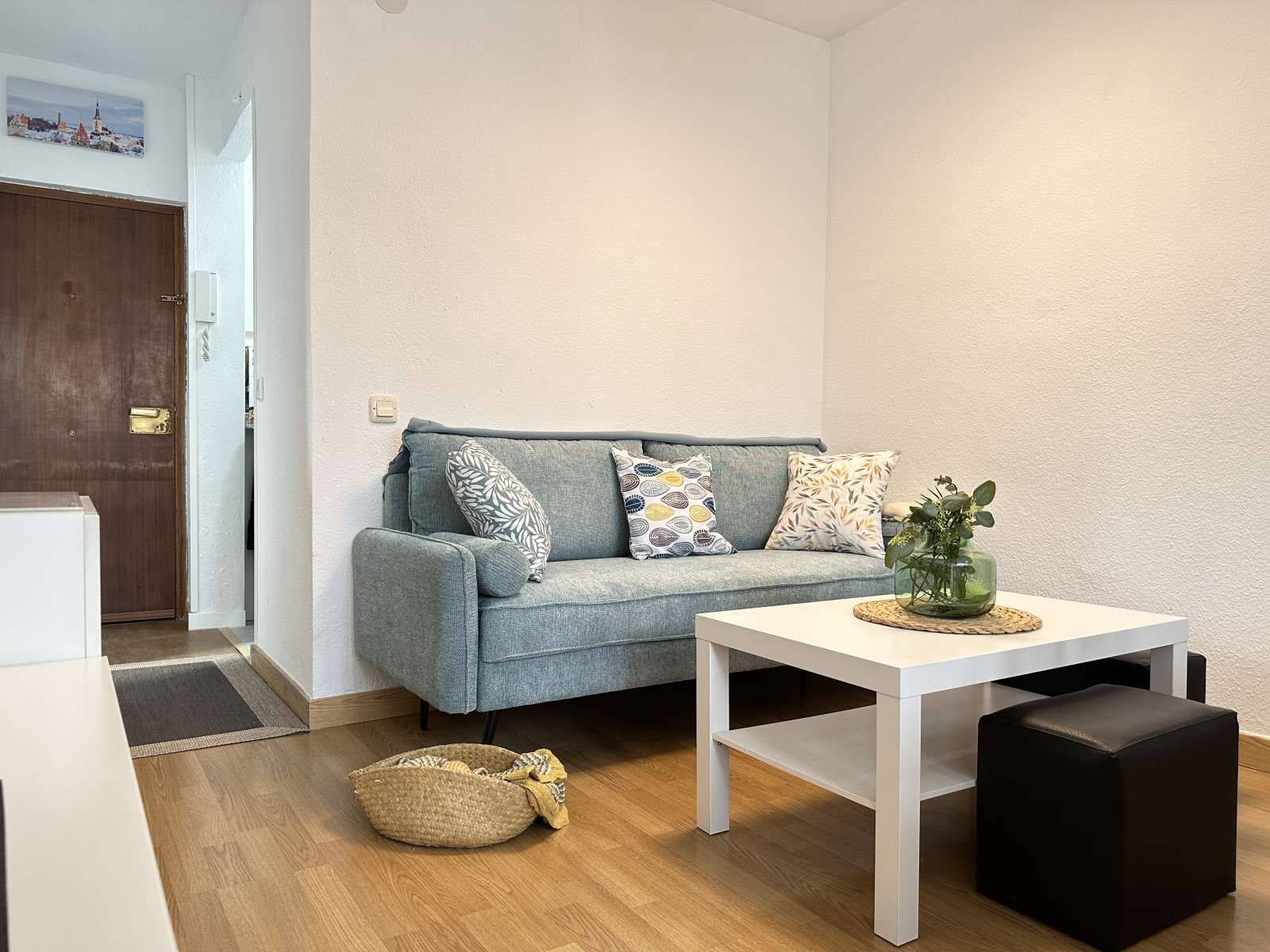Sala d'estar de Apartament per a compartir en  Madrid Capital amb Aire condicionat, Calefacció i Terrassa