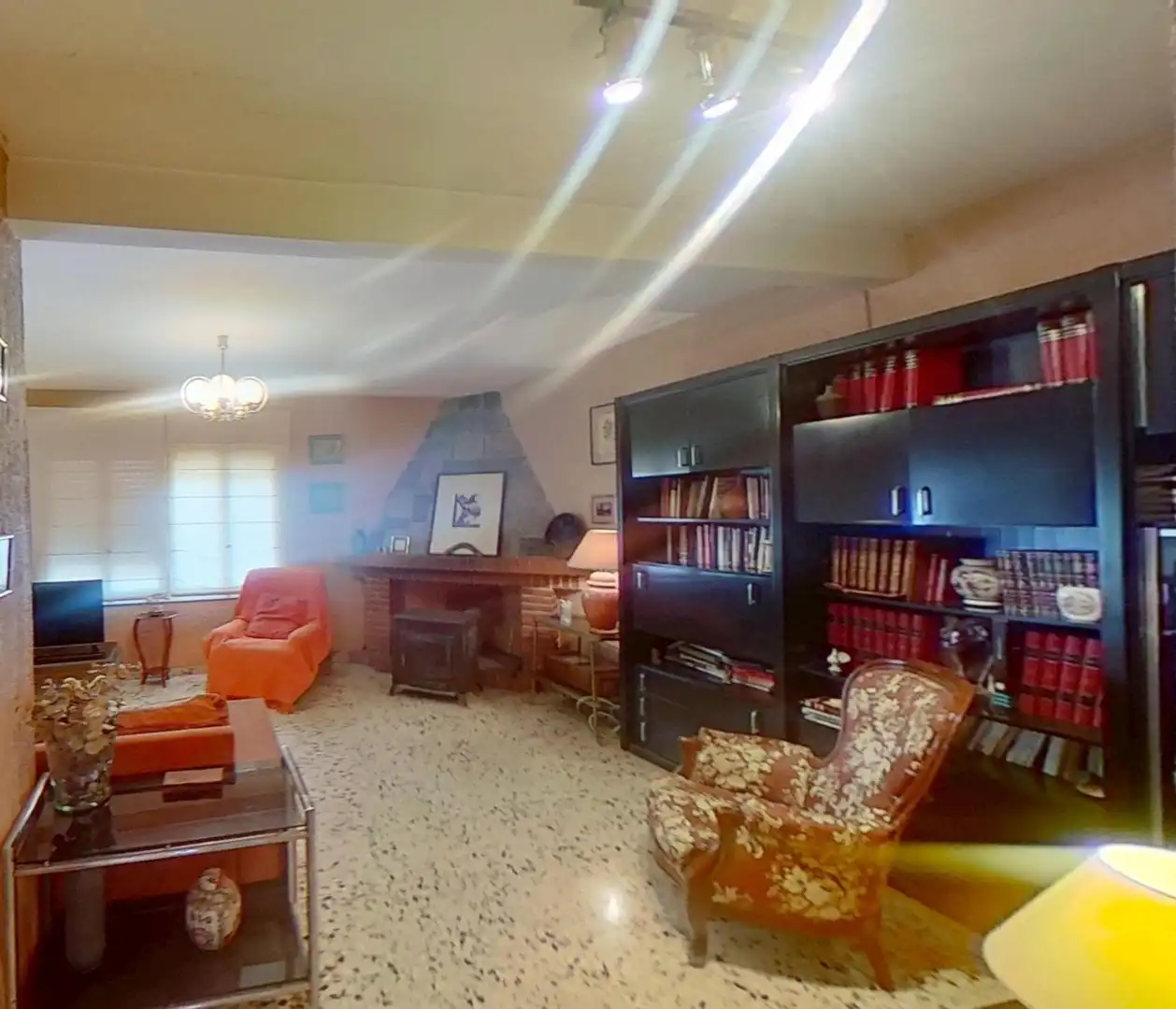 Sala de estar de Casa o chalet en venta en San Vicente del Raspeig / Sant Vicent del Raspeig con Aire acondicionado, Calefacción y Jardín privado