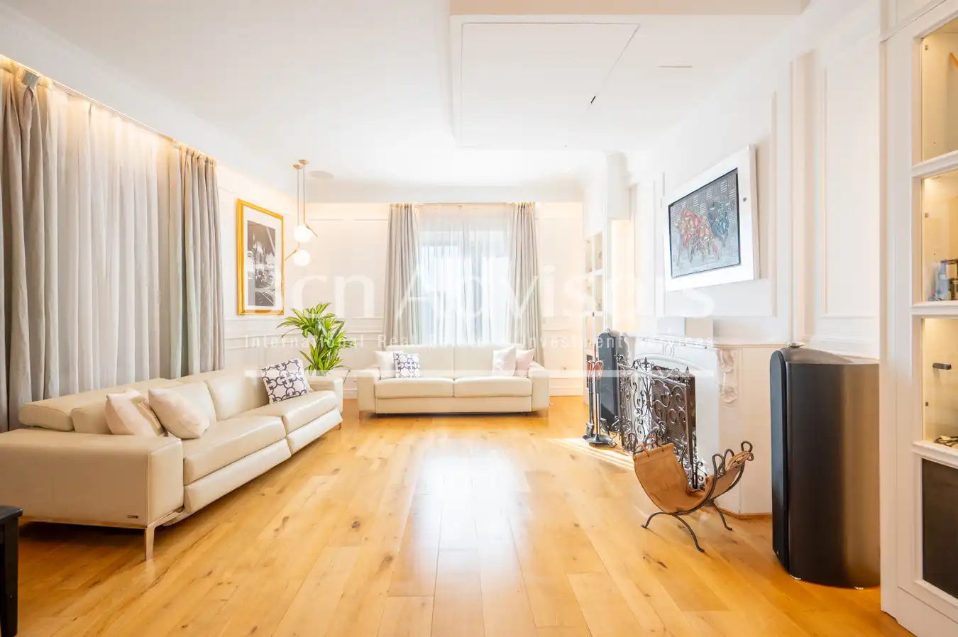 Living room of Attic for sale in Barcelona  with Air Conditioner, Heating and Terrace