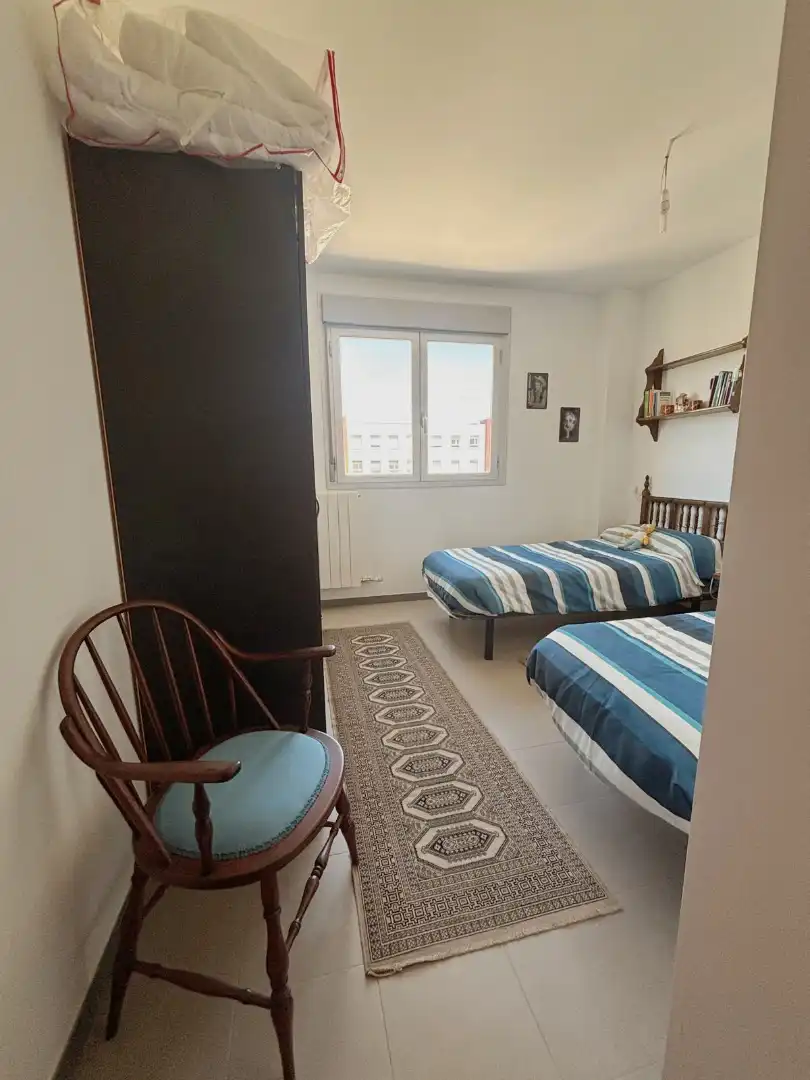 Schlafzimmer von Wohnung zum Verkauf in Zuera mit Heizung, Möbliert und Ofen