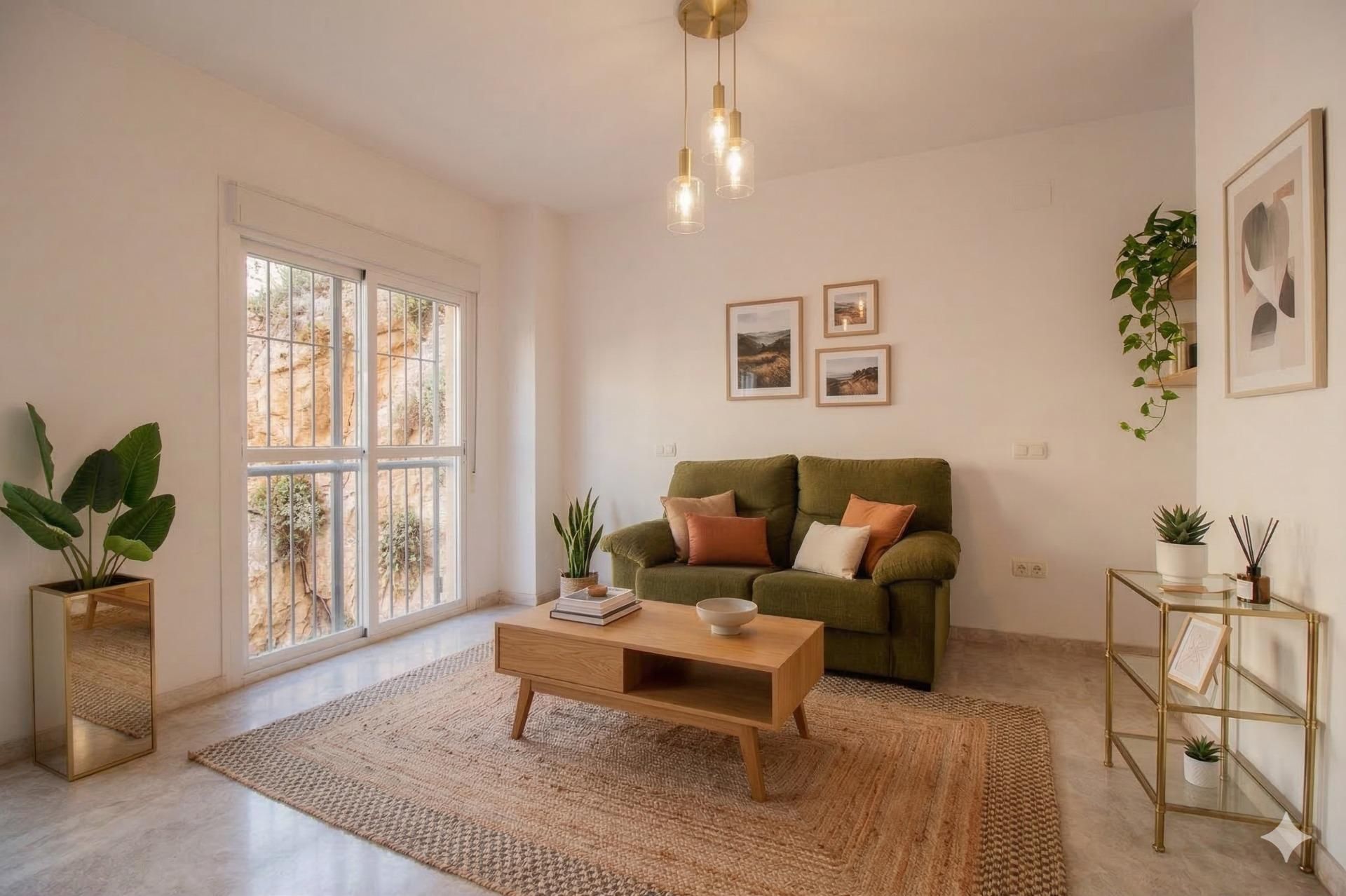 Sala d'estar de Pis en venda en Dos Hermanas amb Traster