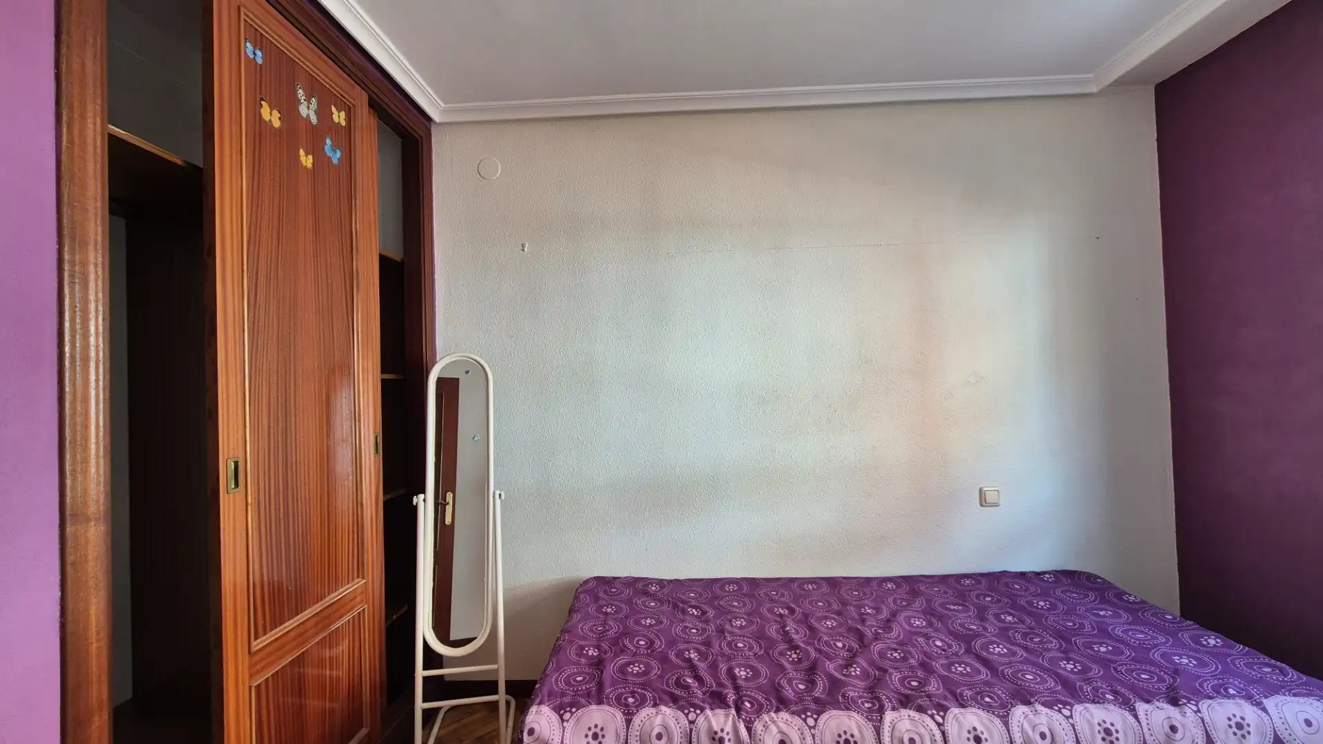 Bedroom of Flat for sale in Palencia  with Heating, Parquet flooring and Storage room
