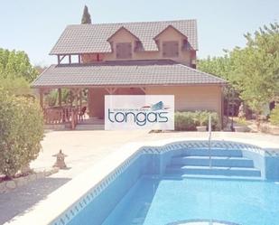 Swimming pool of House or chalet for sale in Xàtiva  with Air Conditioner, Heating and Private garden