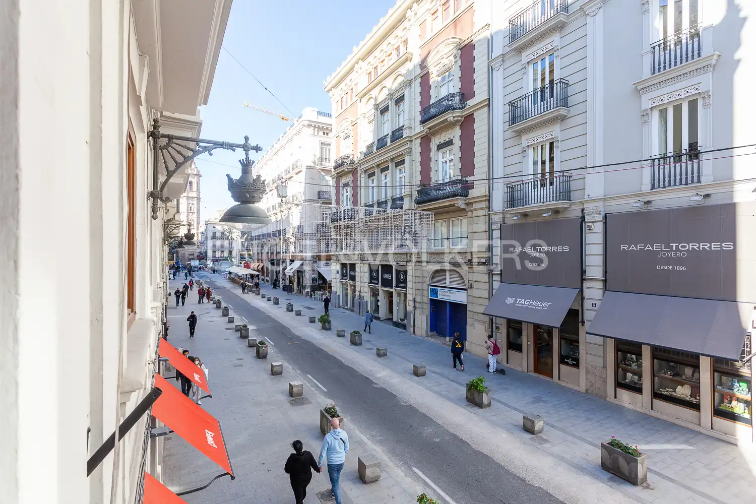 Vista exterior de Pis de lloguer en Valencia amb Aire condicionat, Calefacció i Moblat