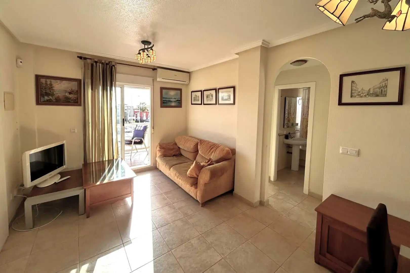 Sala d'estar de Àtic en venda en Torrevieja amb Aire condicionat, Calefacció i Terrassa