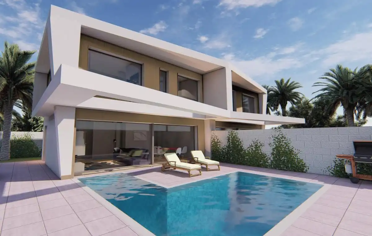 Adosado con piscina en venta en Gran Alacant