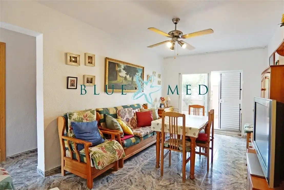 Living room of Flat for sale in Puerto de Mazarrón