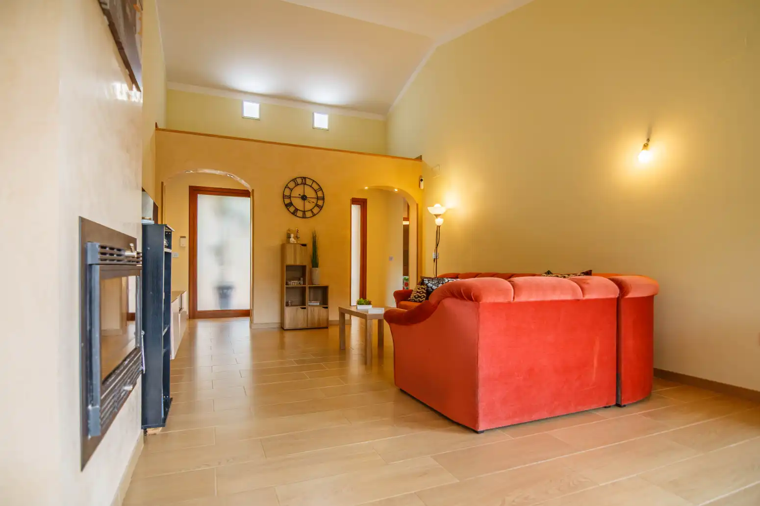 Sala d'estar de Casa o xalet en venda en Ribadesella amb Calefacció, Jardí privat i Terrassa