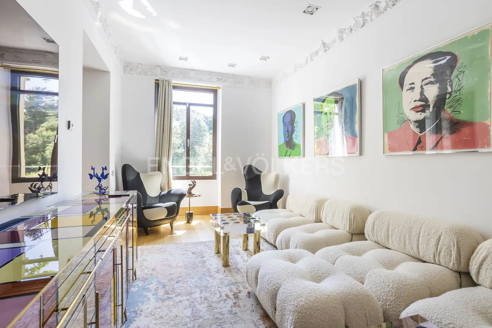 Sala de estar de Dúplex en venta en Madrid con Aire acondicionado, Calefacción y Jardín privado