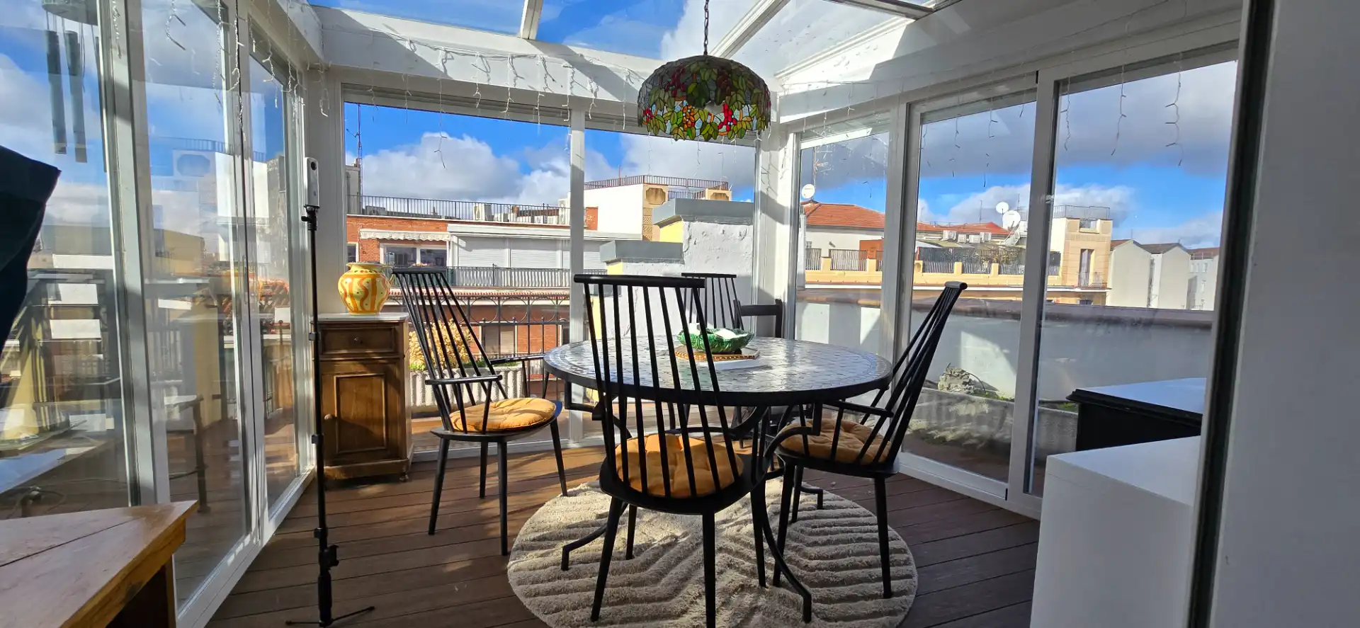 Terraza de Ático en venta en Madrid con Aire acondicionado, Calefacción y Parquet