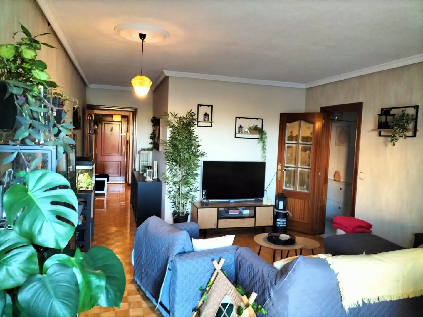Wohnzimmer von Wohnung zum Verkauf in Villamuriel de Cerrato mit Heizung und Abstellraum