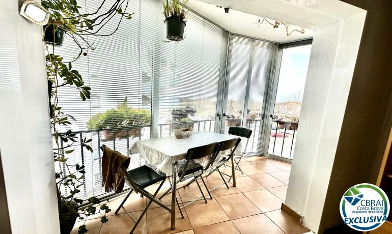 Balcony of Study for sale in Empuriabrava  with Air Conditioner, Heating and Furnished