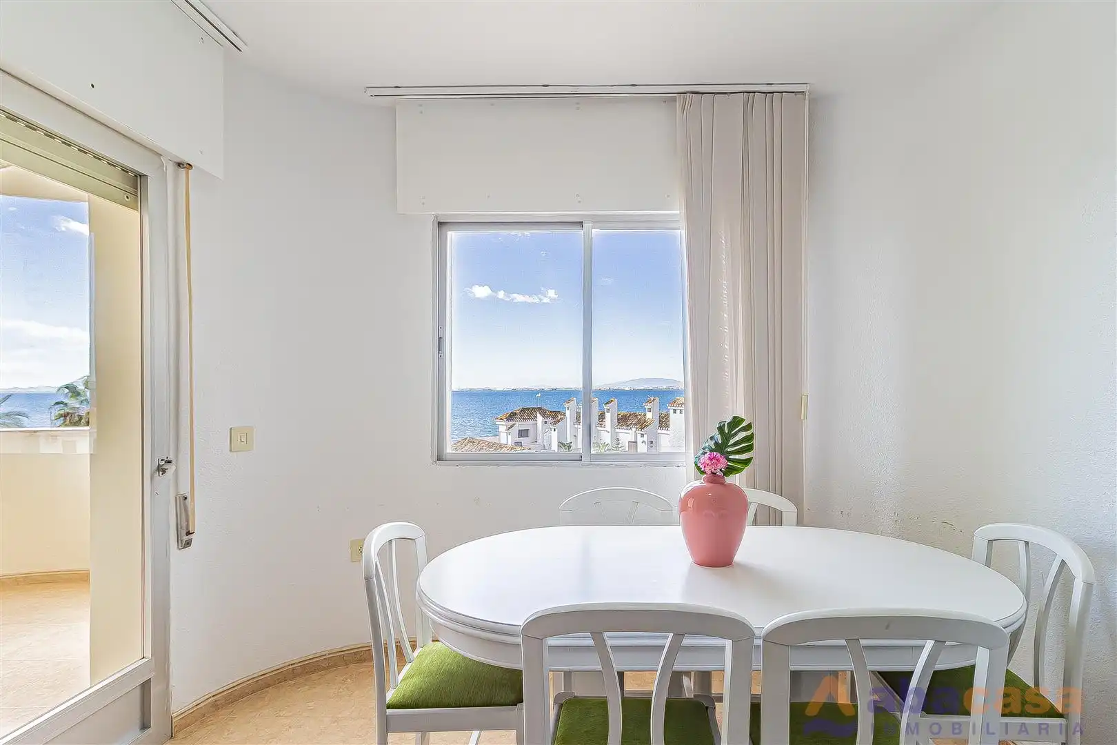Dining room of Flat for sale in La Manga del Mar Menor  with Terrace, Furnished and Oven
