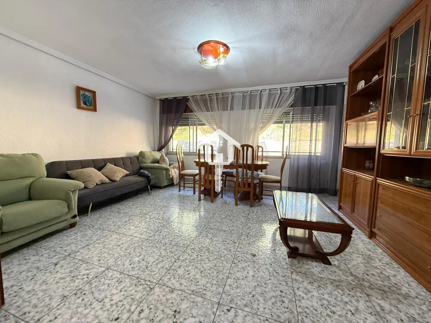 Living room of Ground floor for sale in Alicante / Alacant  with Furnished