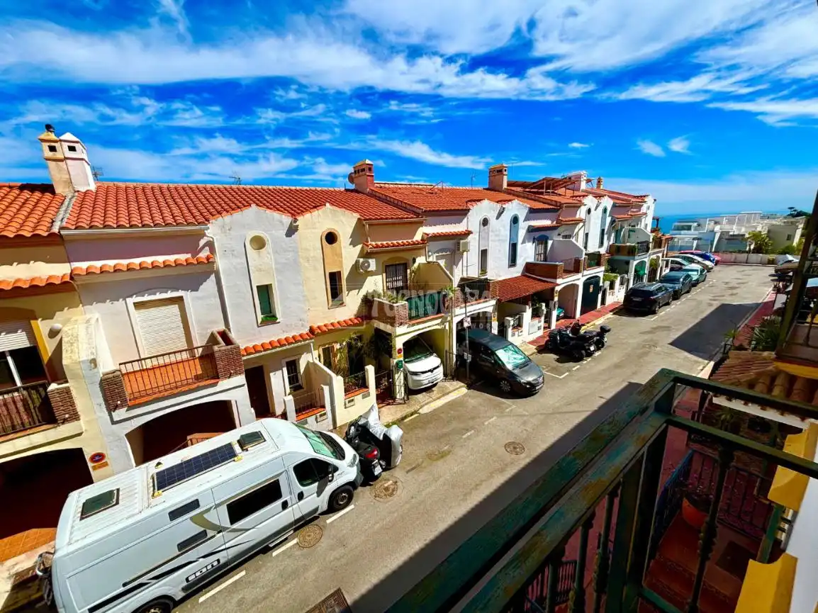Exterior view of Detached homes for sale in Benalmádena  with Air Conditioner, Heating and Terrace