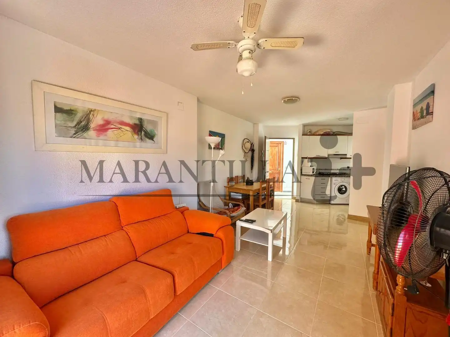 Sala de estar de Ático en venta en La Antilla con Terraza y Amueblado