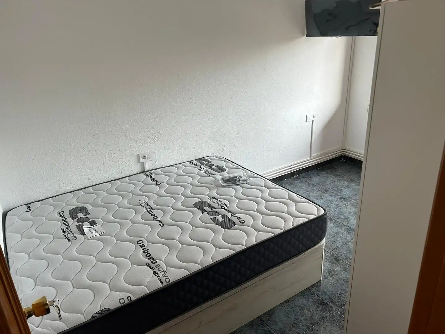 Schlafzimmer von Wohnung zum Verkauf in Santa Perpètua de Mogoda mit Heizung, Möbliert und Balkon