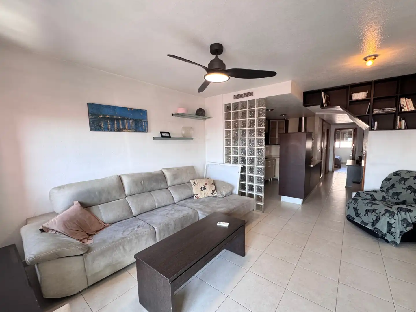 Sala de estar de Ático en venta en Murcia con Aire acondicionado, Calefacción y Terraza