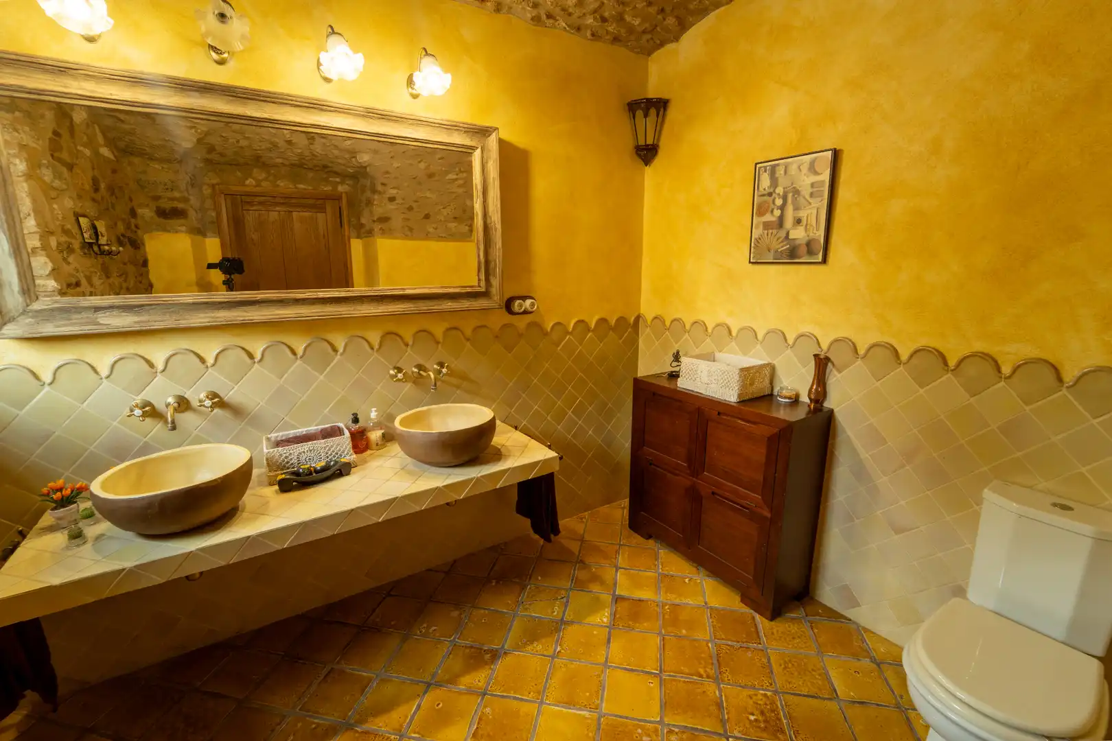 Baño de Finca rústica en venta en Sant Joan de Mollet con Aire acondicionado, Calefacción y Jardín privado