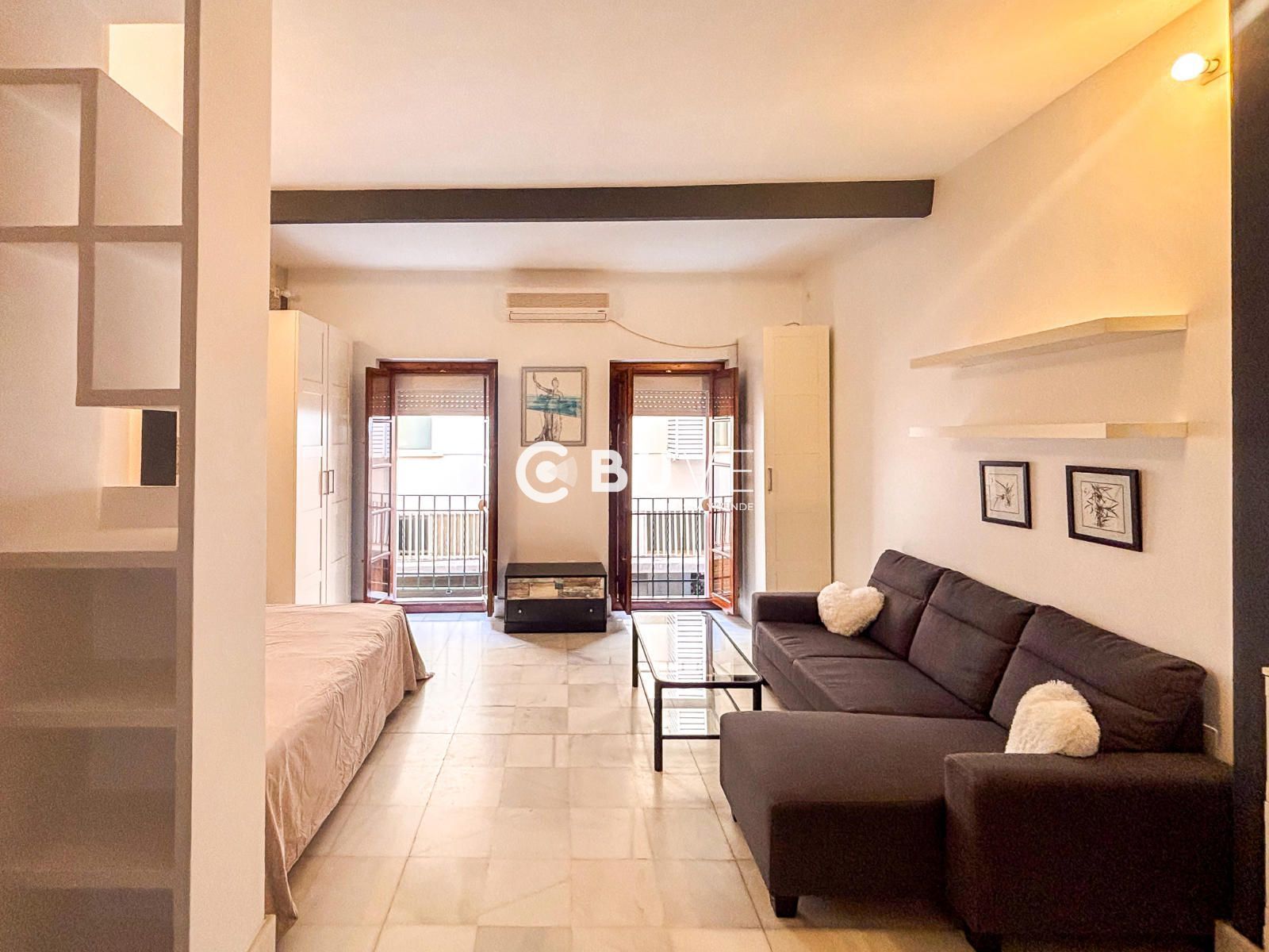 Bedroom of Flat for sale in  Sevilla Capital  with Air Conditioner, Heating and Terrace