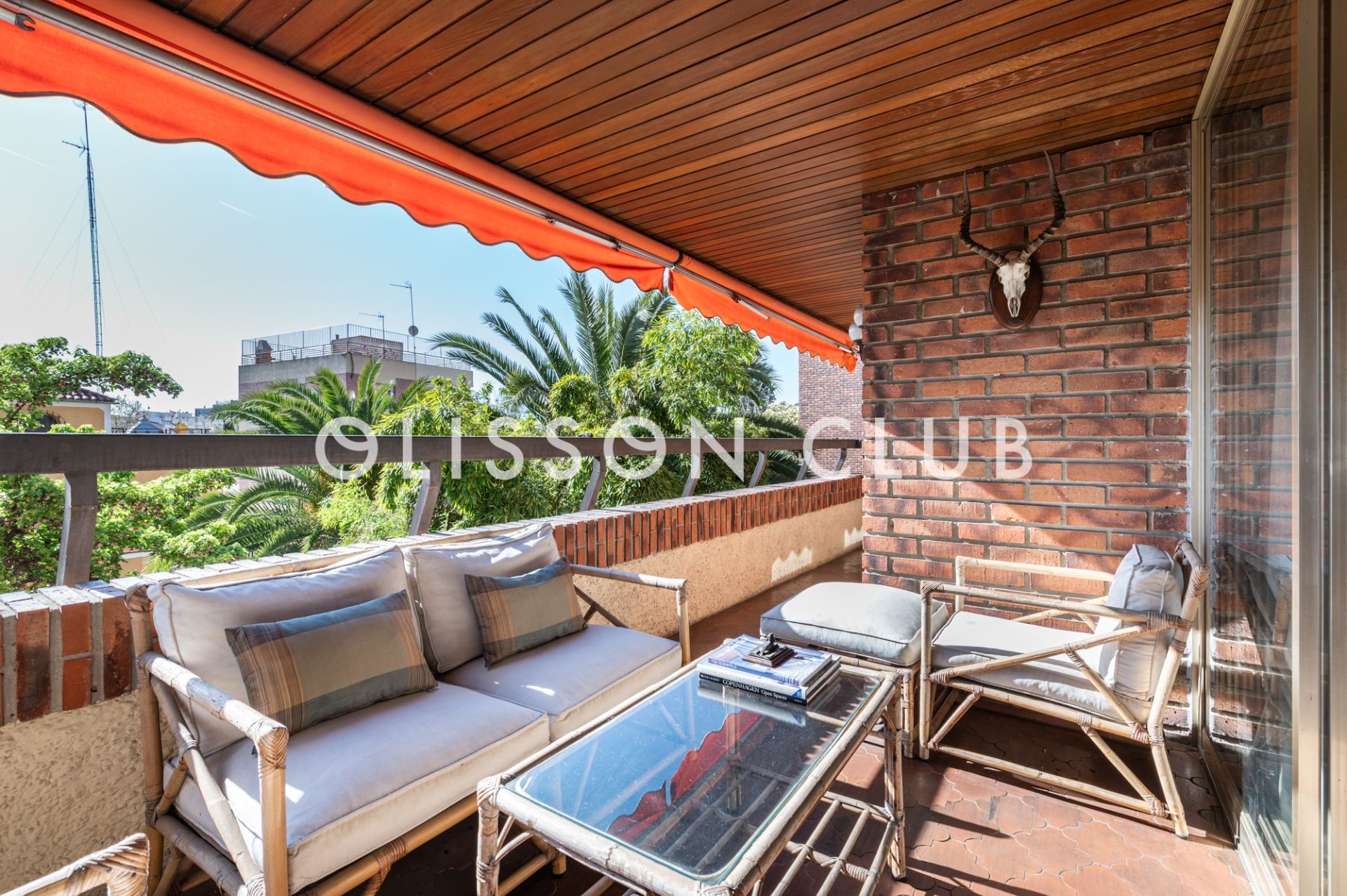 Terrace of Flat for sale in  Madrid Capital  with Heating, Terrace and Storage room