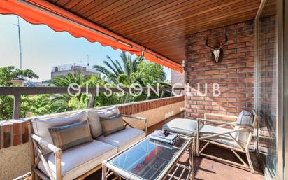 Terrace of Flat for sale in  Madrid Capital  with Heating, Terrace and Storage room