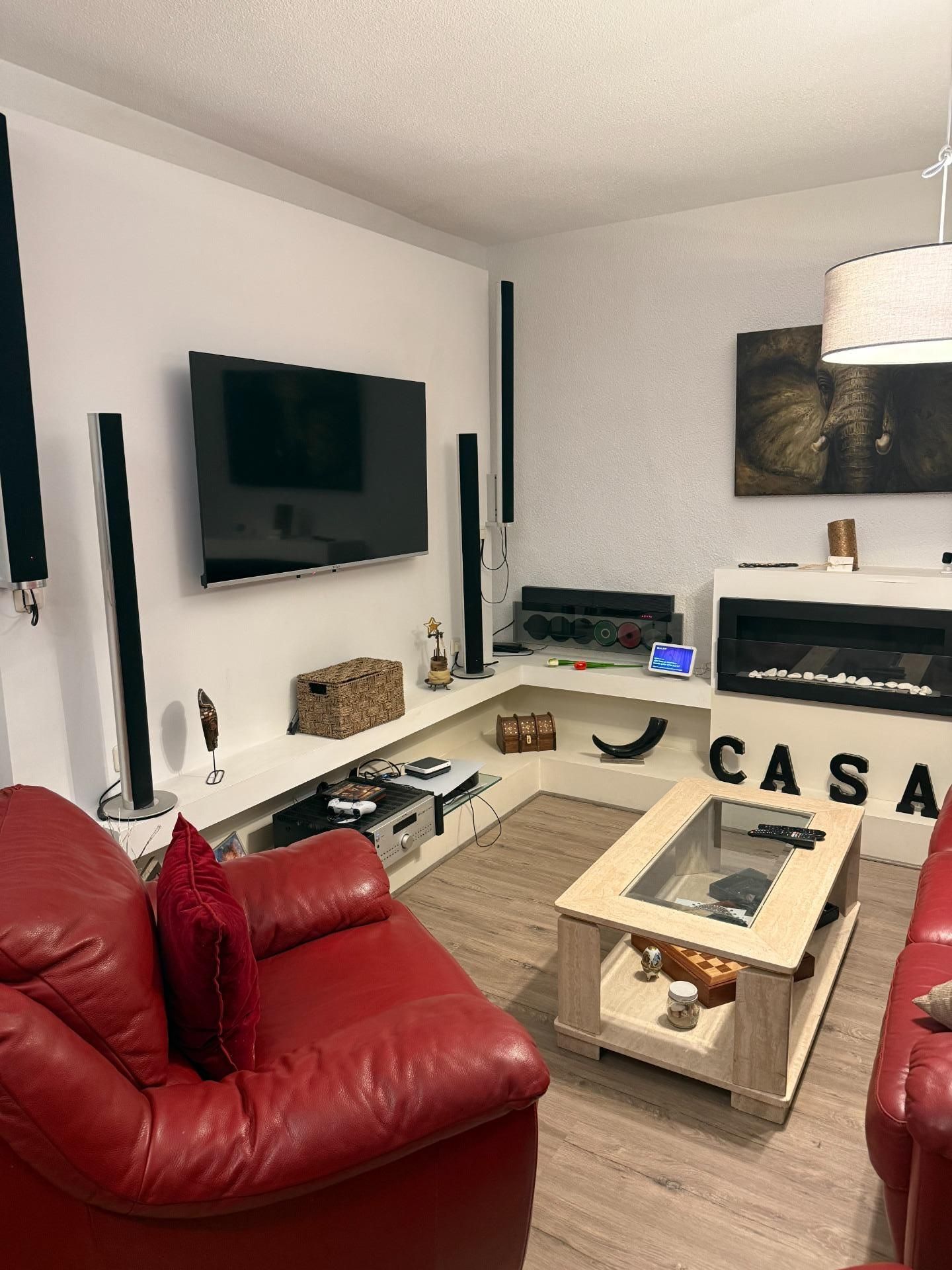 Sala de estar de Casa adosada en venta en Magán con Aire acondicionado, Jardín privado y Terraza