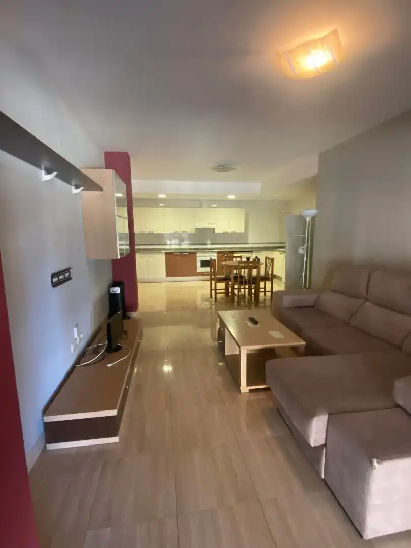 Wohnzimmer von Wohnung zur Miete in Burriana / Borriana mit Möbliert und Gemeinschaftspool