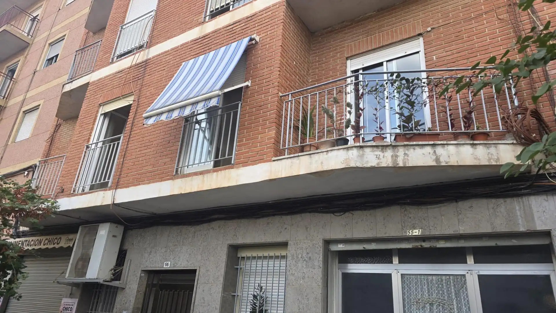 Exterior view of Flat for rent in Elche / Elx  with Air Conditioner, Heating and Furnished