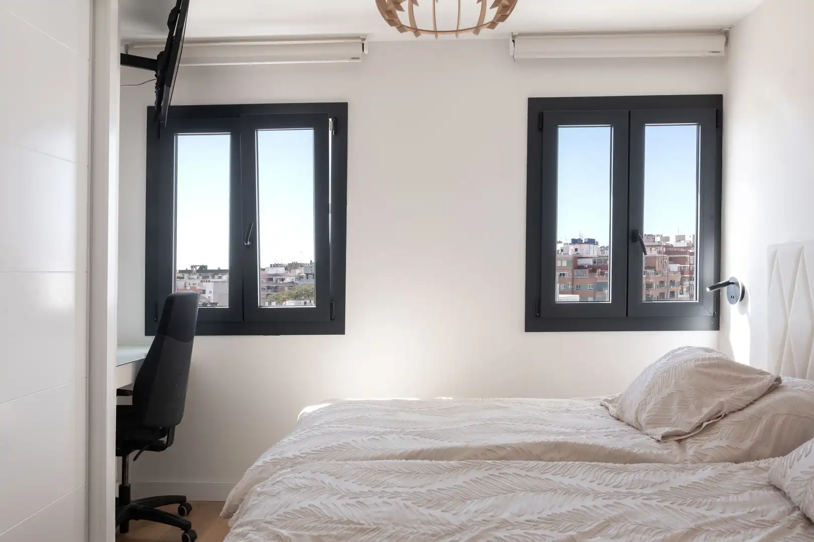 Schlafzimmer von Wohnungen zum Verkauf in  Palma de Mallorca mit Balkon