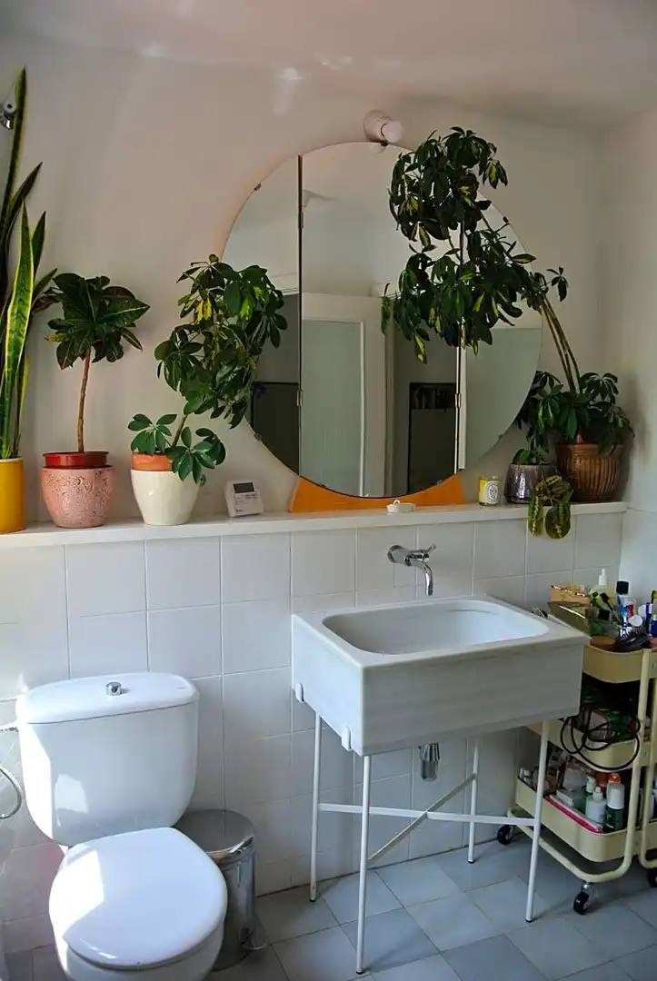 Baño de Piso de alquiler en Madrid con Aire acondicionado, Calefacción y Balcón