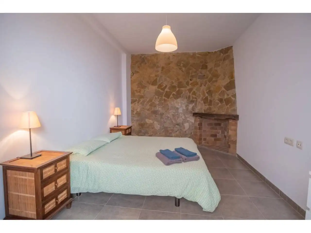Schlafzimmer von Wohnung zum Verkauf in  Palma de Mallorca mit Klimaanlage, Terrasse und Möbliert