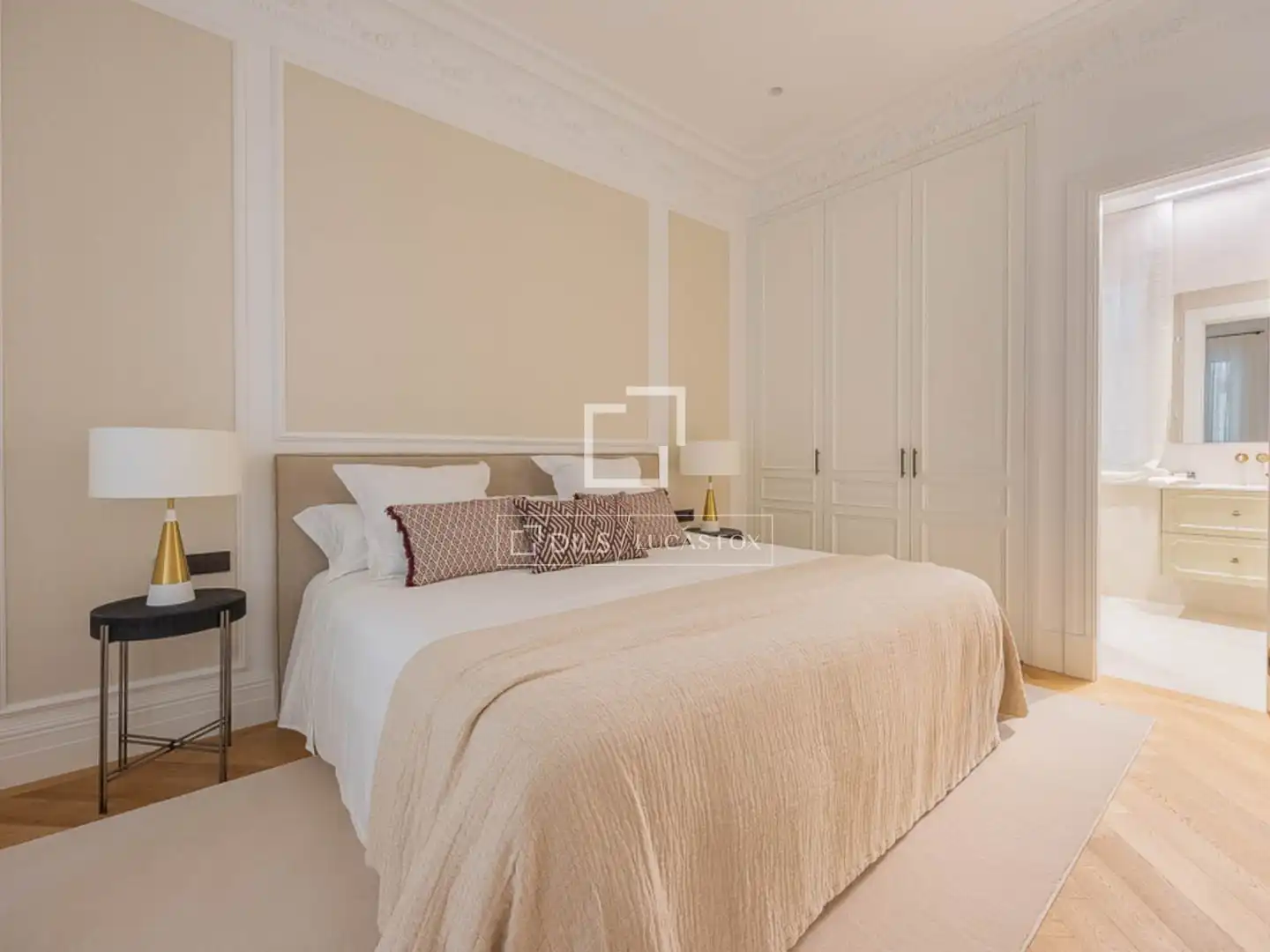 Schlafzimmer von Wohnung zum Verkauf in Los Molinos mit Klimaanlage, Heizung und Parkett
