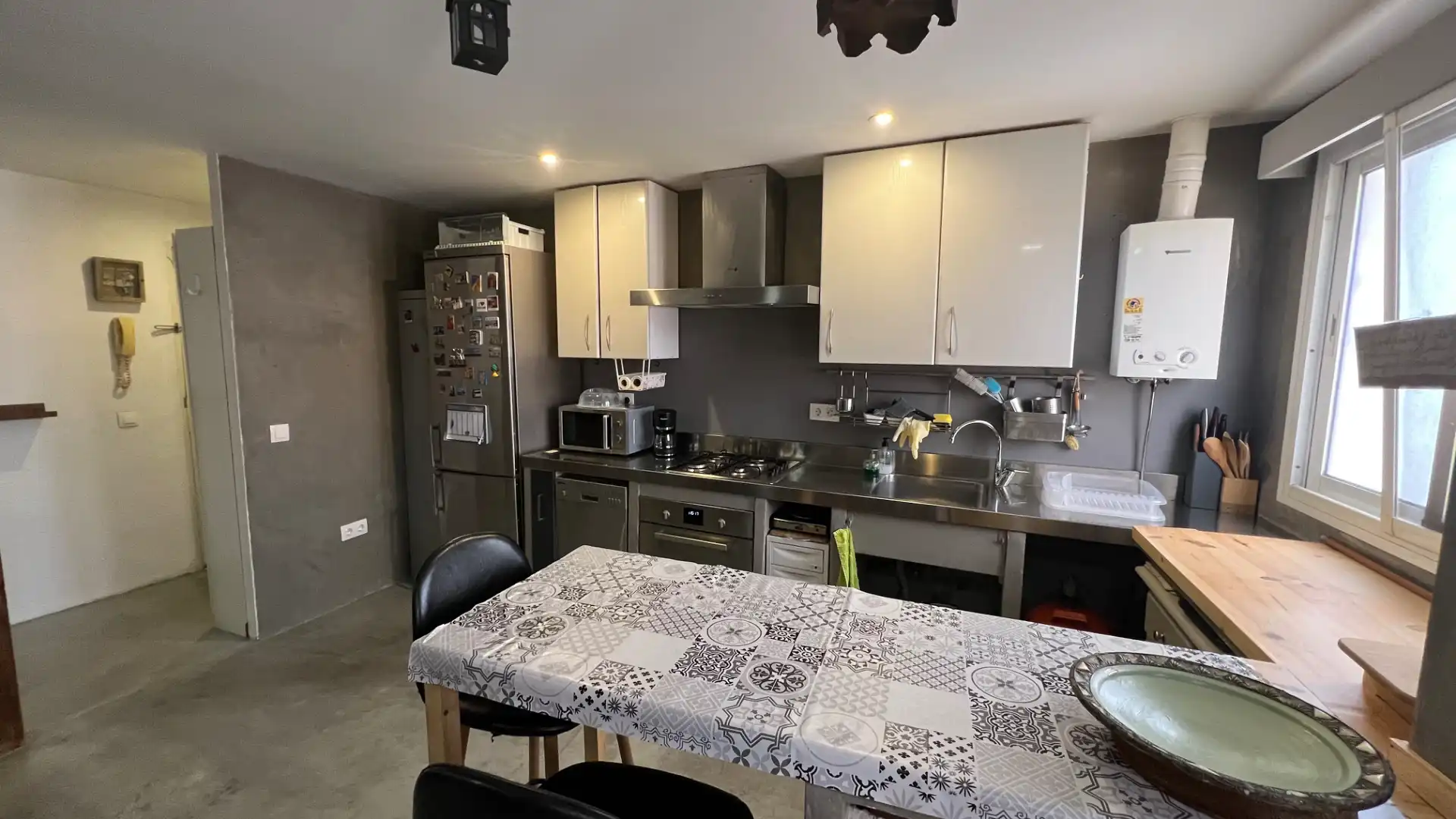 Küche von Wohnung zum Verkauf in Málaga mit Klimaanlage, Terrasse und Möbliert
