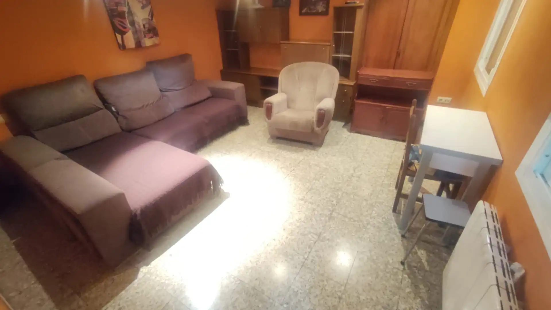 Living room of Flat for sale in Ourense Capital   with Heating, Oven and Washing machine