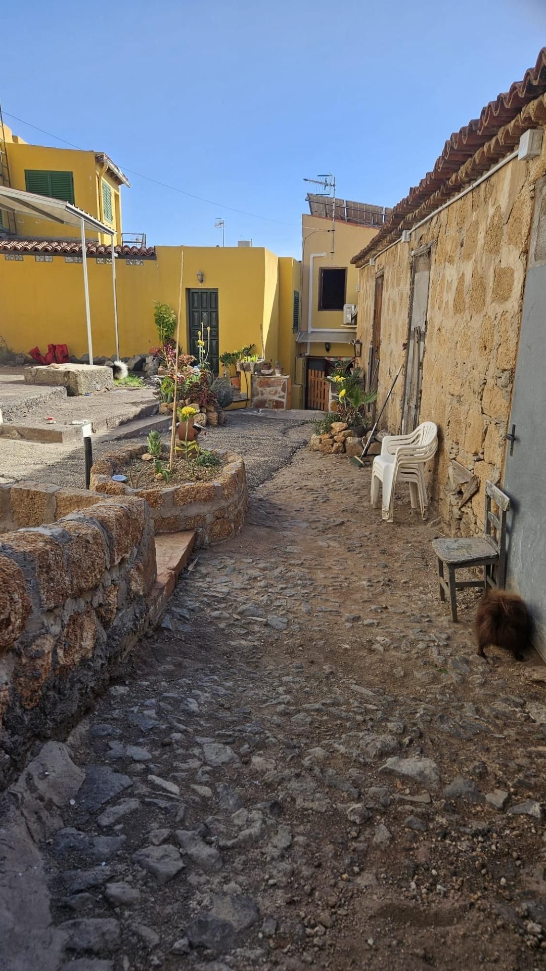 Exterior view of Country house for sale in Granadilla de Abona  with Air Conditioner and Private garden