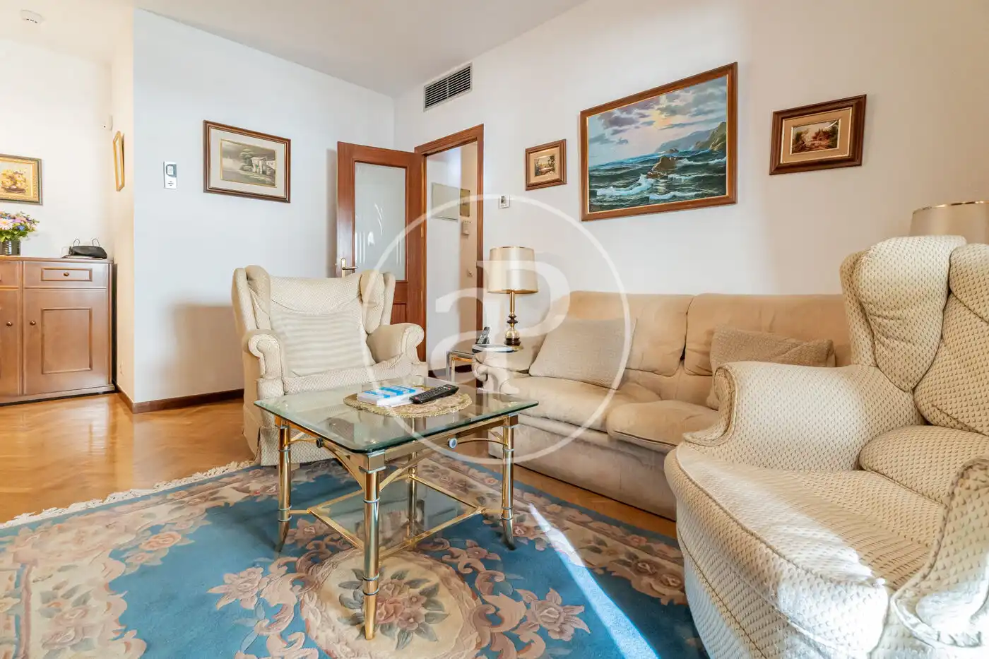 Living room of Flat for sale in Madrid  with Air Conditioner, Heating and Terrace