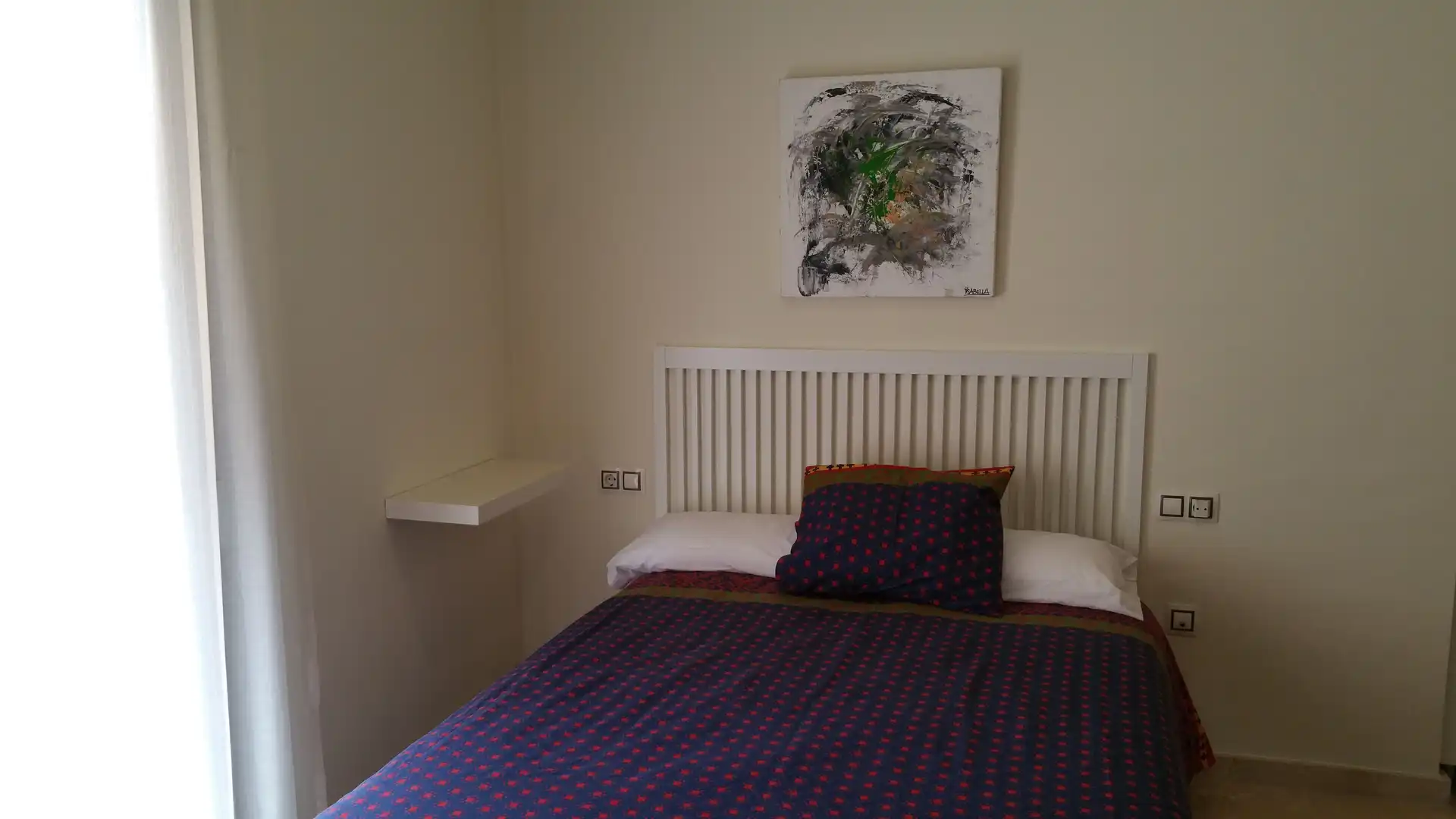 Bedroom of Study for rent in Málaga  with Furnished, Washing machine and Microwave