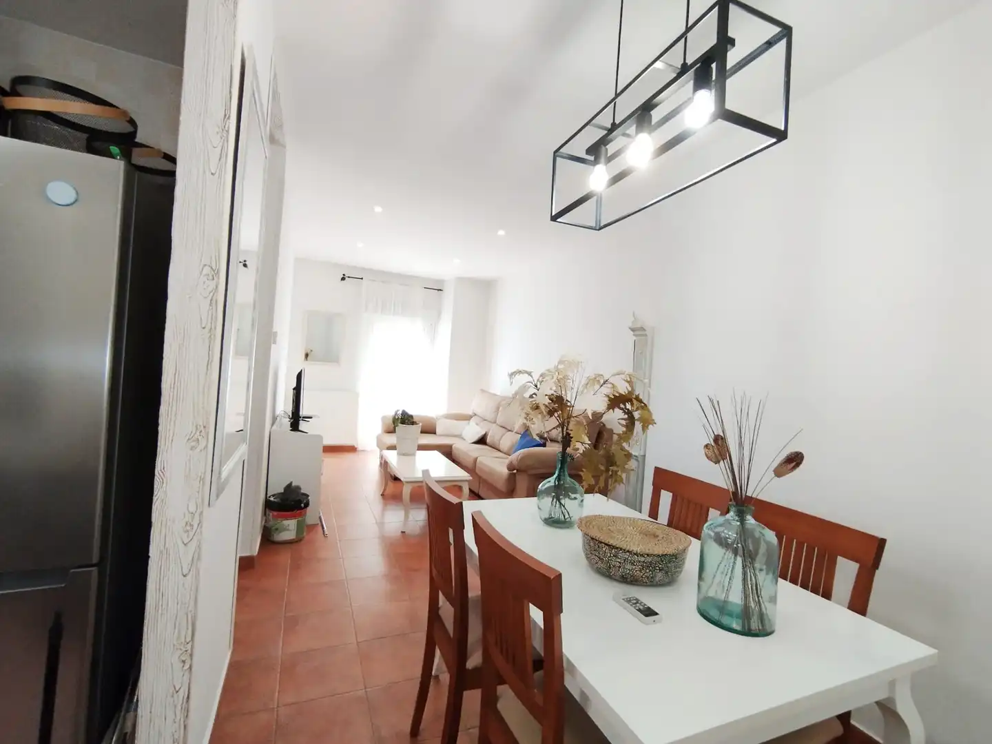 Living room of Flat for sale in Tomelloso  with Air Conditioner, Storage room and Furnished