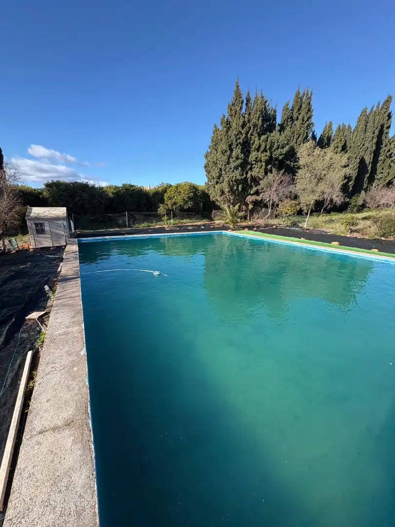 Piscina de Casa o xalet de lloguer en Onda amb Calefacció, Jardí privat i Terrassa