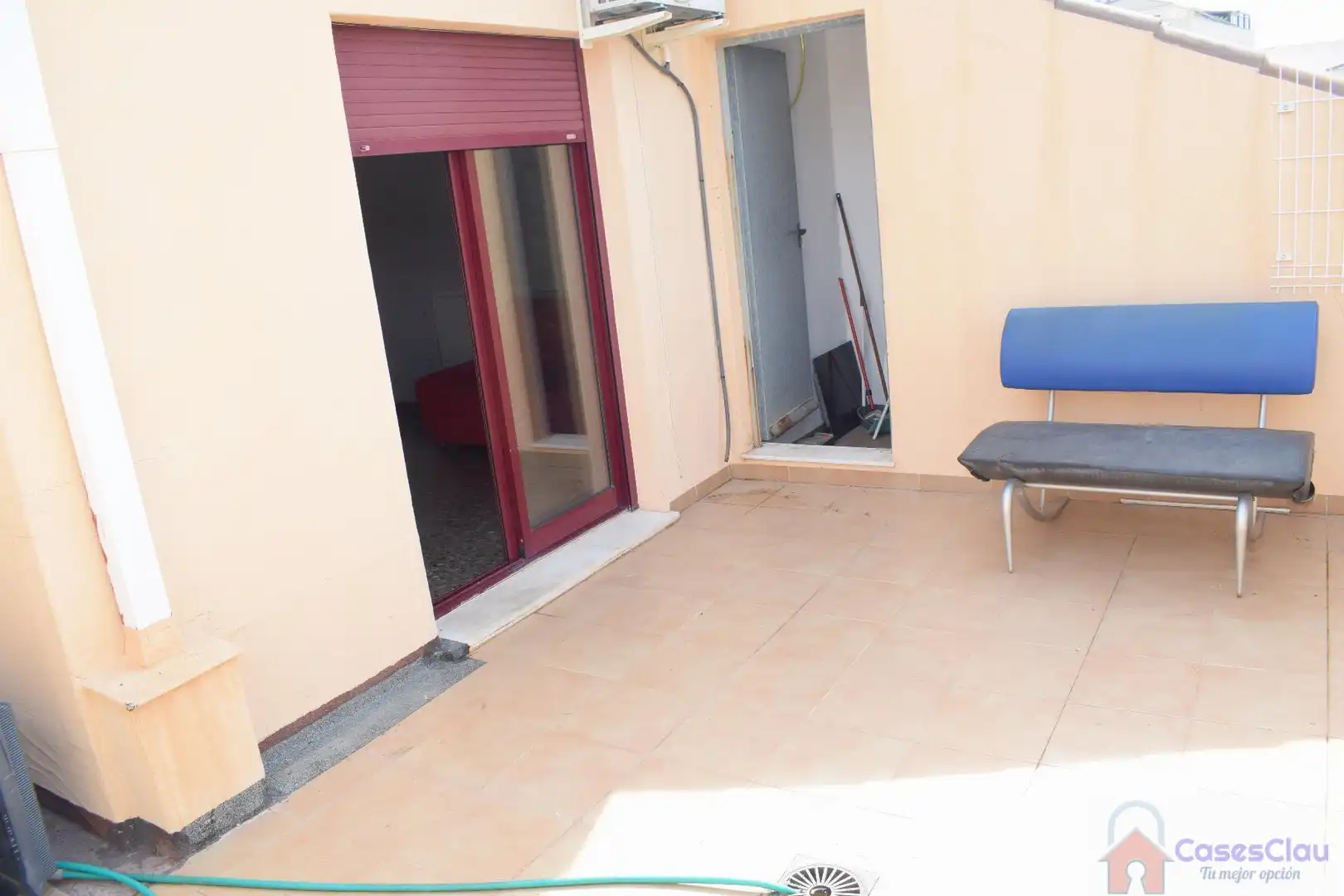 Terrasse von Dachboden zum Verkauf in Castellón de la Plana / Castelló de la Plana mit Klimaanlage, Heizung und Terrasse